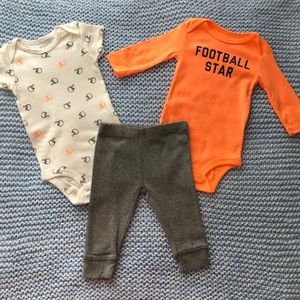 Carter’s 3 pc set size 3